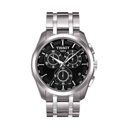 No.30天梭Tissot Couturier系列GMT計時腕錶