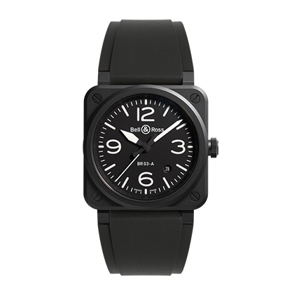 No.06Bell & Ross BR-03 BLACK MATTE腕錶