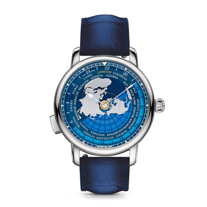No.01萬寶龍Montblanc 1858 明星傳承系列世界時區「AROUND THE WORLD IN 80 DAYS」限量版 No.01萬寶龍Montblanc 1858 明星傳承系列世界時區「AROUND THE WORLD IN 80 DAYS」限量版