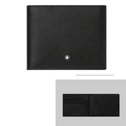 No.21萬寶龍Montblanc匠心系列皮夾，6個信用卡袋