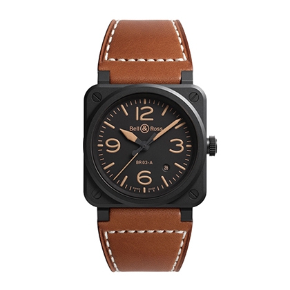 No.12Bell & Ross BR03A-HER-CE/SCA Heritage Ceramic腕錶