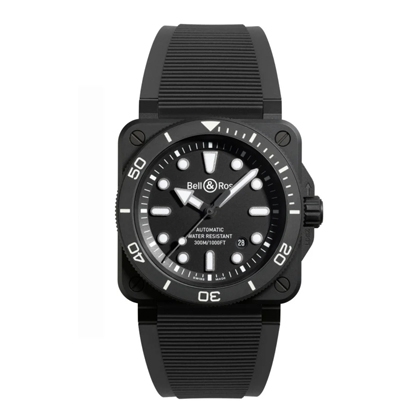 No.19Bell & Ross BR-03 DIVER BLACK MATTE CERAMIC腕錶