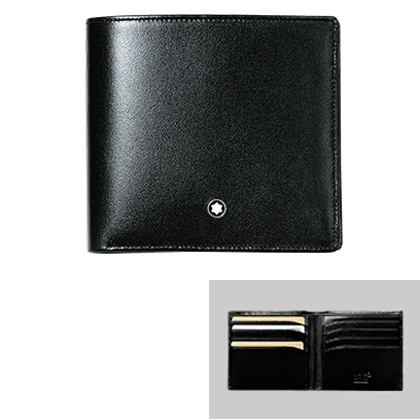 No.08萬寶龍Montblanc Meisterstück皮夾，8個信用卡插口
