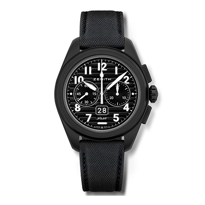 No.25真力時ZENITH PILOT BIG DATE FLYBACK腕錶 No.25真力時ZENITH PILOT BIG DATE FLYBACK腕錶