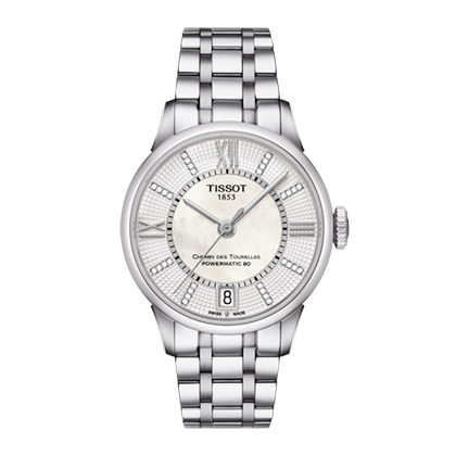 No.43天梭Ｔissot Chemin Des Tourelles Powermatic 80 Lady