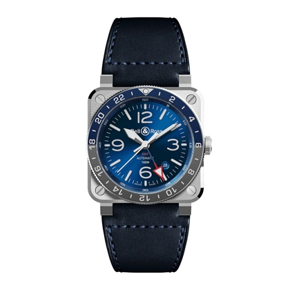 No.03Bell & Ross BR-03 GMT BLUE腕錶