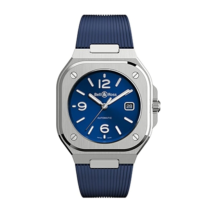 No.25Bell & Ross BR 05 BLUE STEEL腕錶