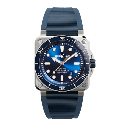 No.18Bell & Ross BR-03 DIVER BLUE STEEL腕錶