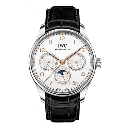 No.19萬國表IWC葡萄牙系列萬年曆腕錶